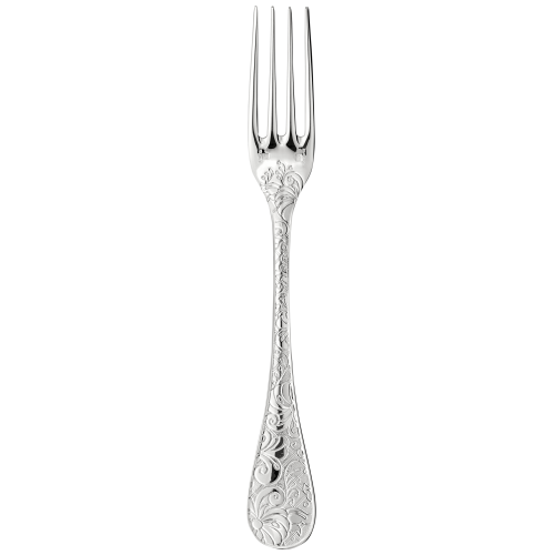 christofle Standard dinner fork Jardin d'Eden  Silver plated