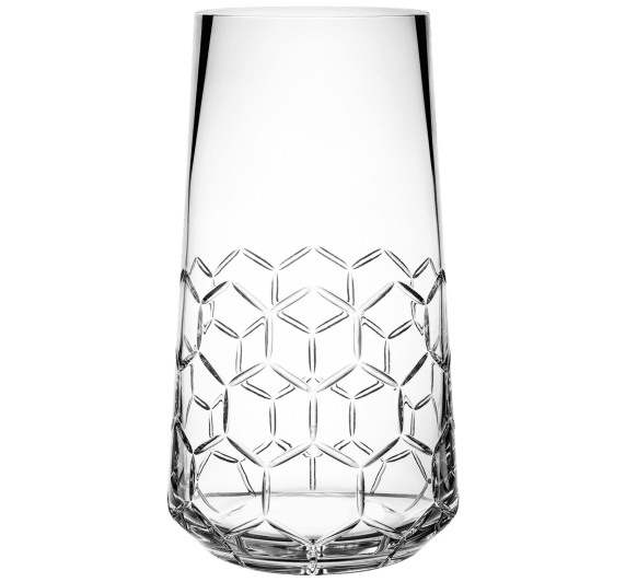 christofle crystal vase, large 1