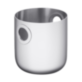 christofle Stainless Steel Ice Bucket