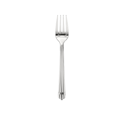 christofle fourchette à salade en métal argenté 1