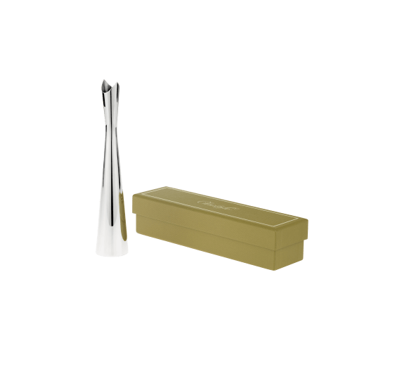 Vase Cardinal en métal argenté Les Collections Historiques avec package