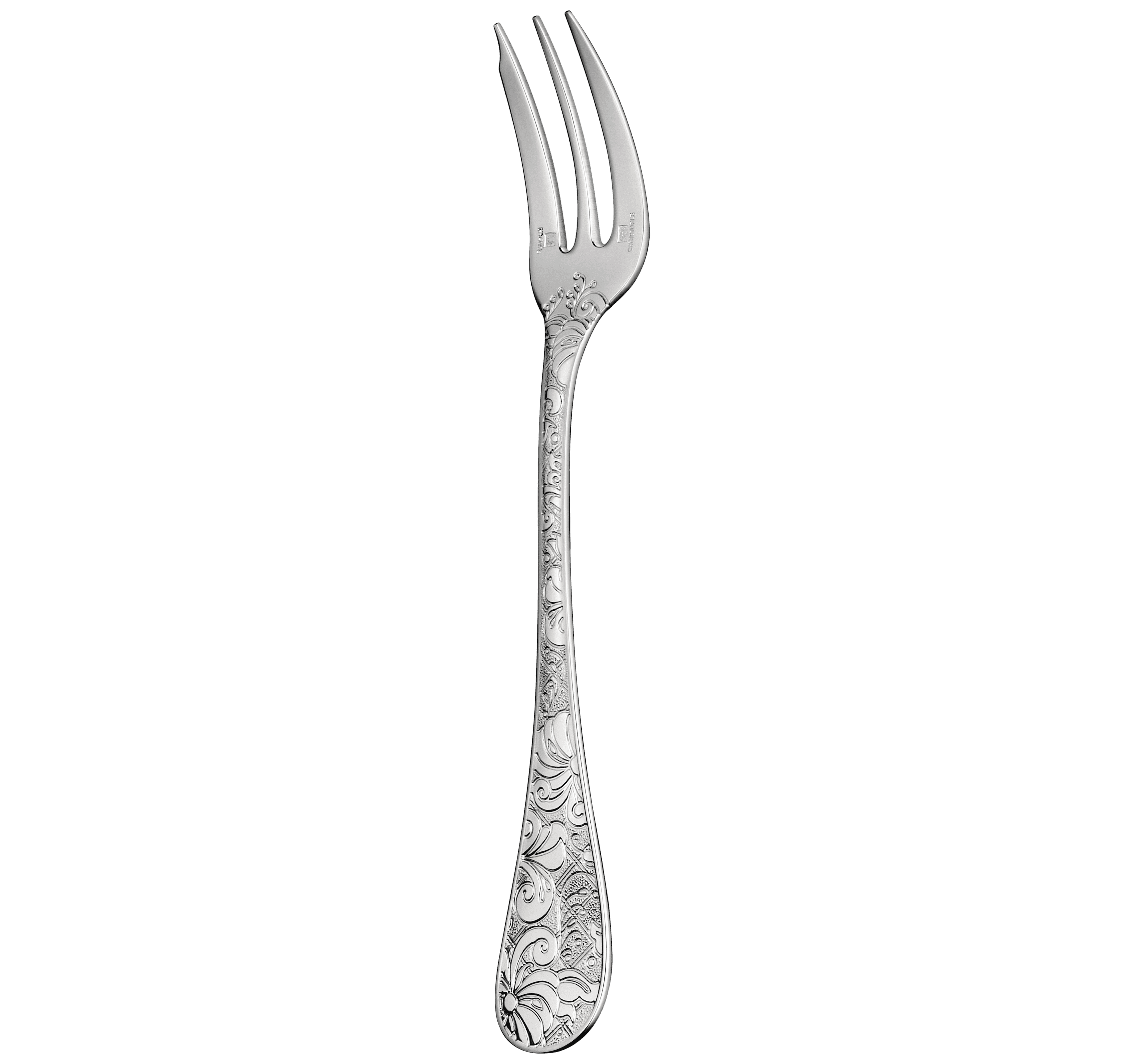 christofle silver-plated cake fork 3