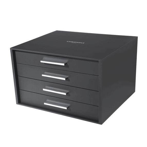 christofle storage chest 168 or 156 pieces (sold empty) 0
