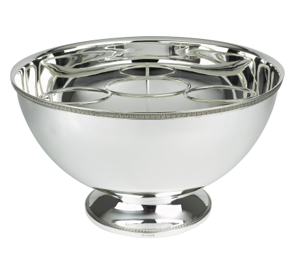 Punch bowl Malmaison  Silver plated