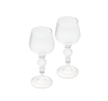 christofle set of 2 white wine glasses 0
