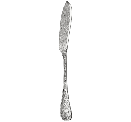 christofle fish knife jardin d'eden  silver plated 3