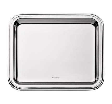 christofle silver plated  tray 20 x16 cm 1