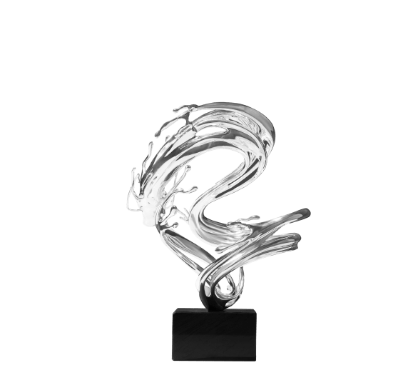 christofle xingyun, the flowing dragon - large size (59,5 cm - 17,7 in) 5