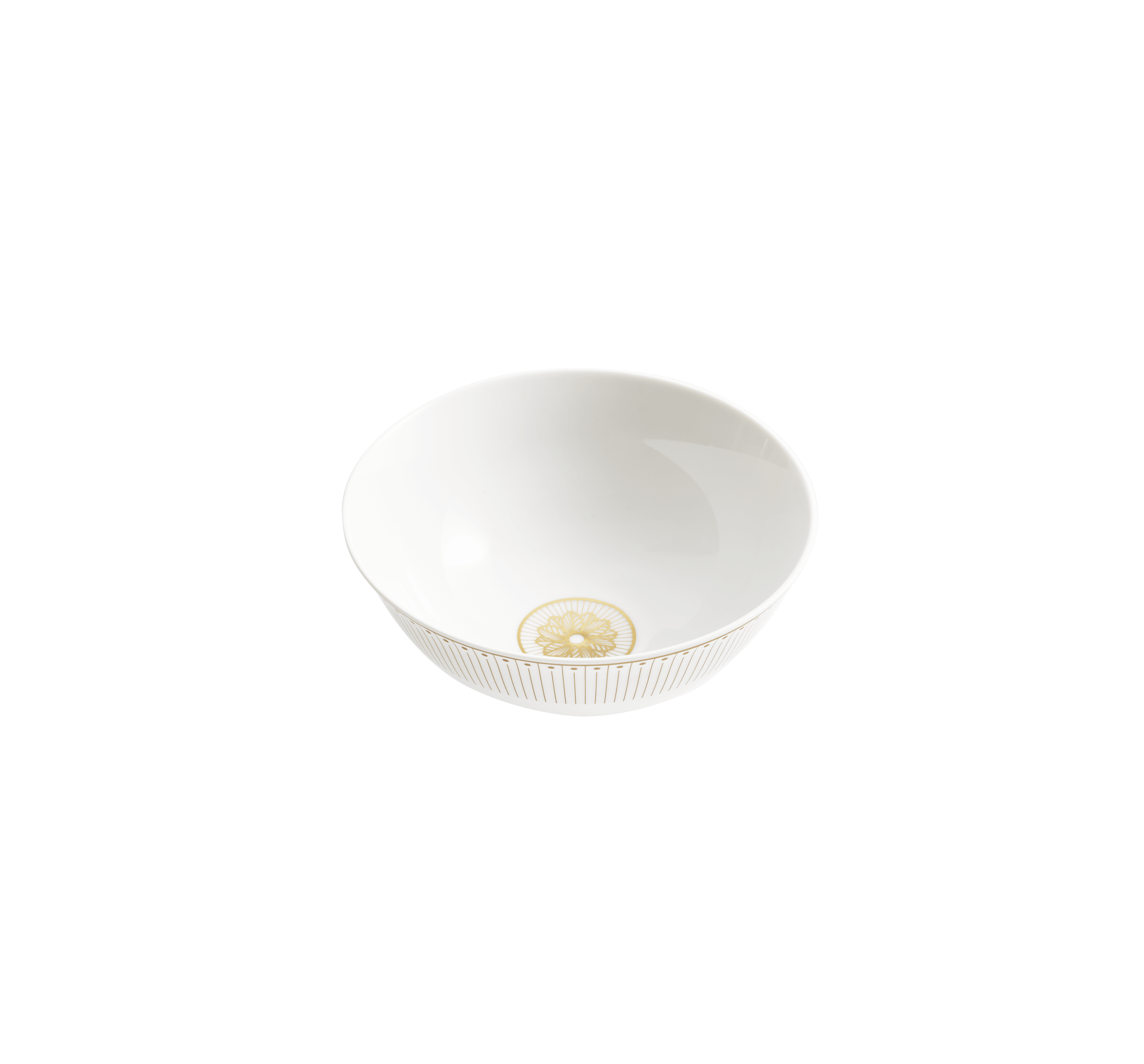 christofle porcelain chinese rice bowl gold finish 1