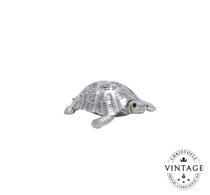 christofle tortue argentée - vintage 1