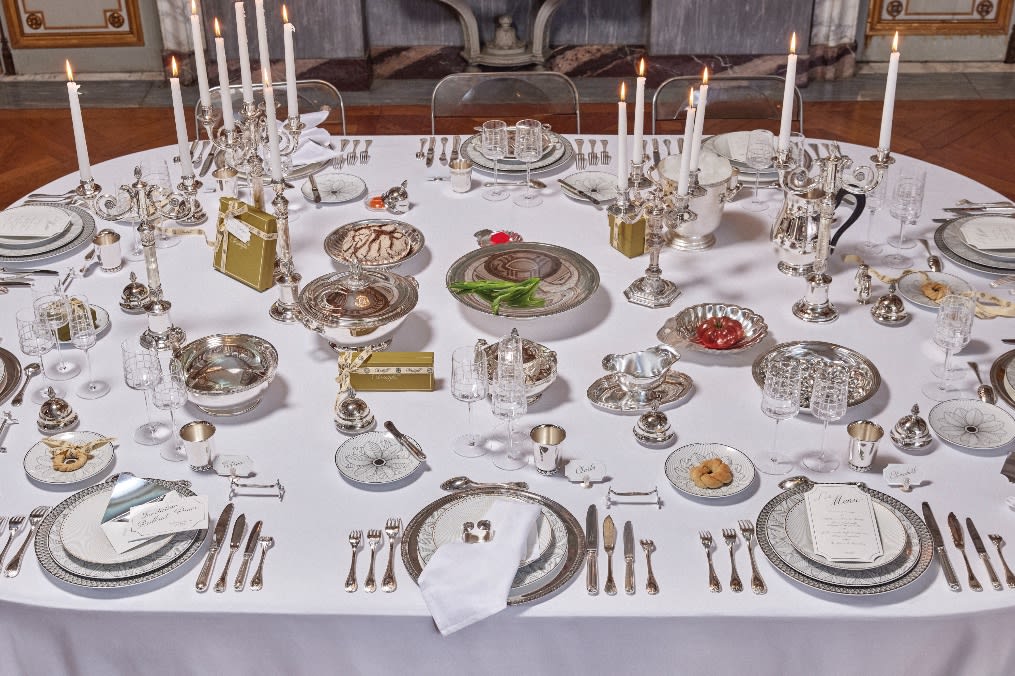 Christmas table | Christofle Christmas table | Christofle