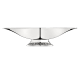 christofle Bowl 18cm Malmaison Silver plated 04240254000101