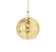 Silver-Plated Christmas Ornament 2025 Edition - Gold