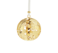 Silver-Plated Christmas Ornament 2025 Edition - Gold