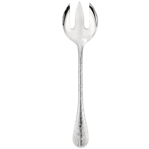 christofle Salad serving fork Jardin d'Eden  Silver plated