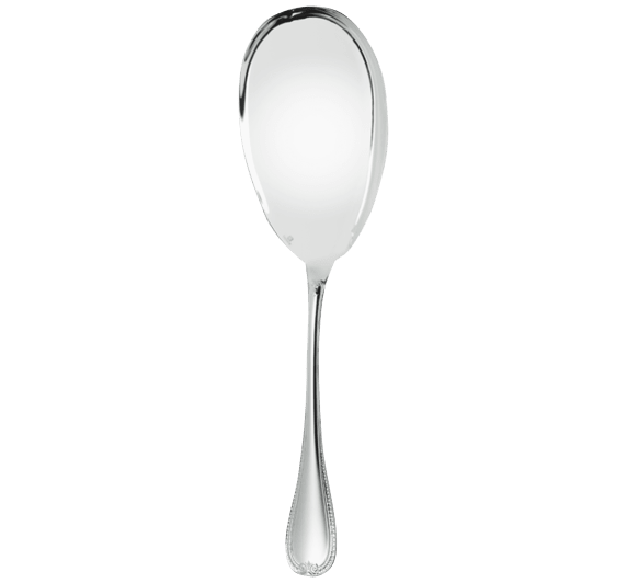 christofle rice and potato spoon malmaison  silver plated 1