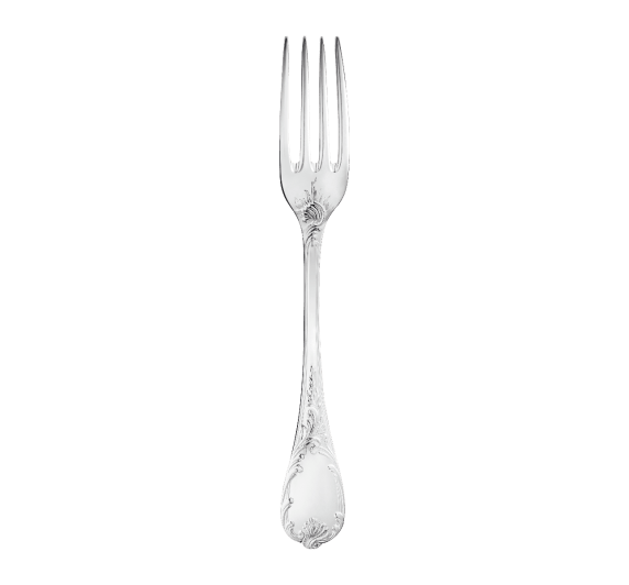 christofle dinner fork marly  silver plated 1
