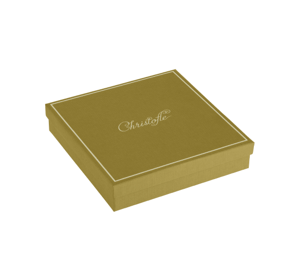 christofle silver-plated rectangular tray - 4 x 6 in 4