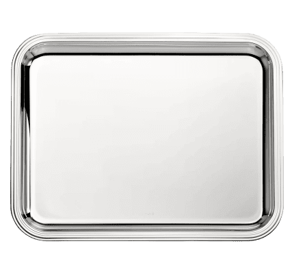 christofle rectangular tray 36x28cm albi  silver plated 5