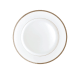 christofle Gilded Porcelain Dessert Plate