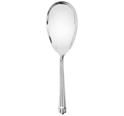 christofle rice and potato spoon aria  silver plated 1
