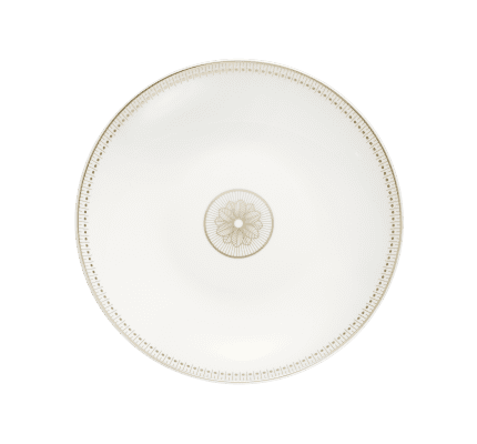 christofle porcelain open vegetable dish gold finish 0