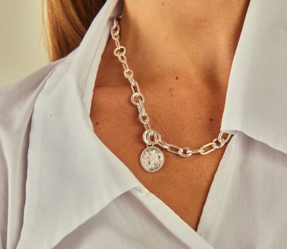 christofle sterling silver medal - malmaison 12