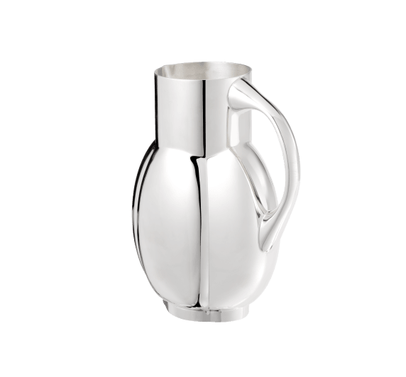 christofle silver-plated four-part water pitcher "normand" 2