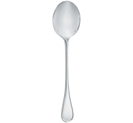 christofle salad serving spoon albi  silver plated 1