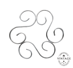 christofle trivet silverware - vintage 1