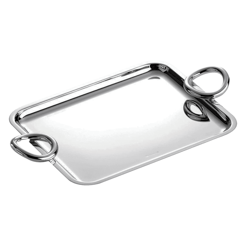 Small Silver-Plated Tray Vertigo