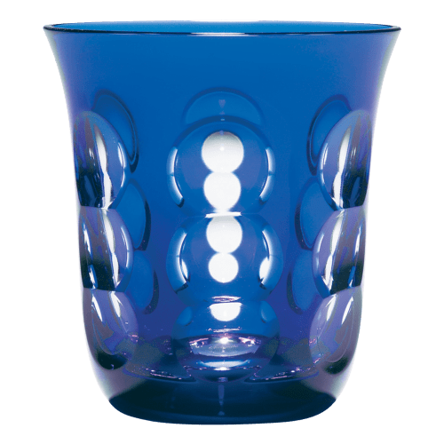 Blue Crystal Water Glass Kawali