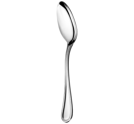 christofle after dinner teaspoon perles 2  stainless steel 1