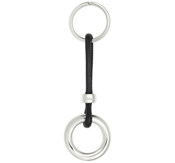christofle silver-plated key ring 2
