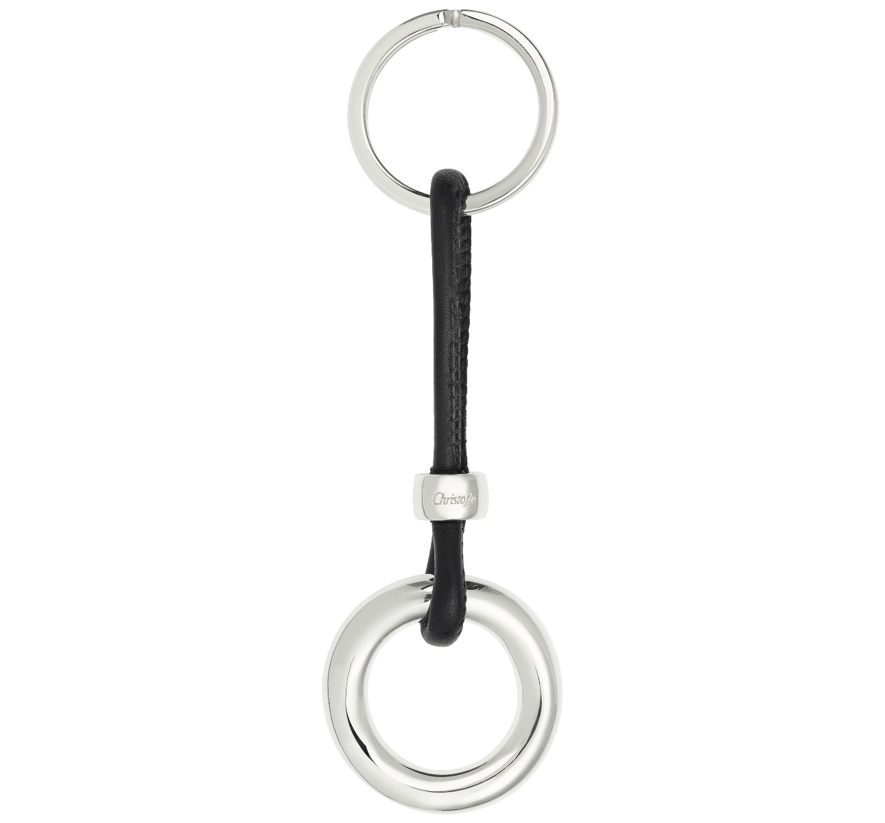 christofle silver-plated key ring 2