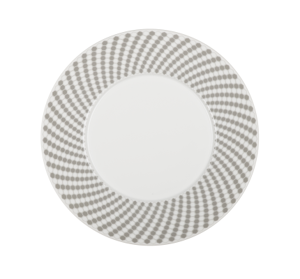 Porcelain Dessert plate - Grey
