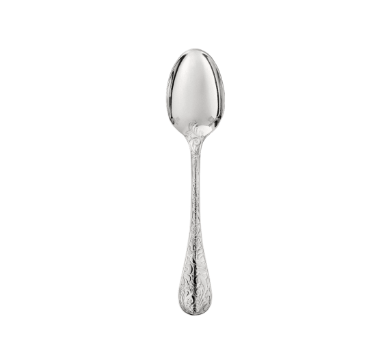 christofle after dinner teaspoon jardin d'eden  silver plated 0