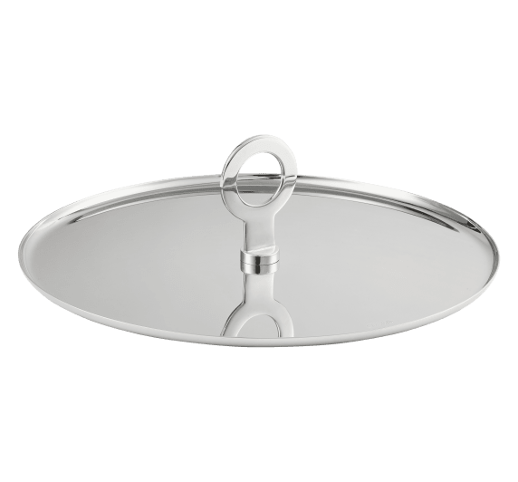 christofle cocktail plate oh de christofle  stainless steel 1