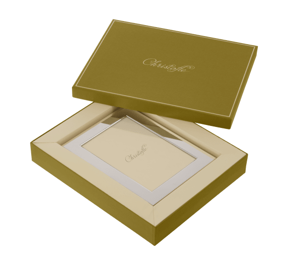 christofle silver plated picture frame - for 13 x 18 cm photos 1