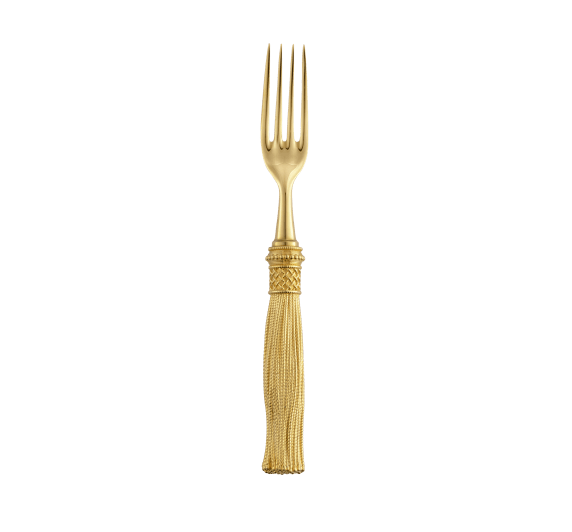 christofle 4-piece silver-plated gilded individual place settings 6
