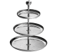 3-Tier Silver-Plated Dessert Stand