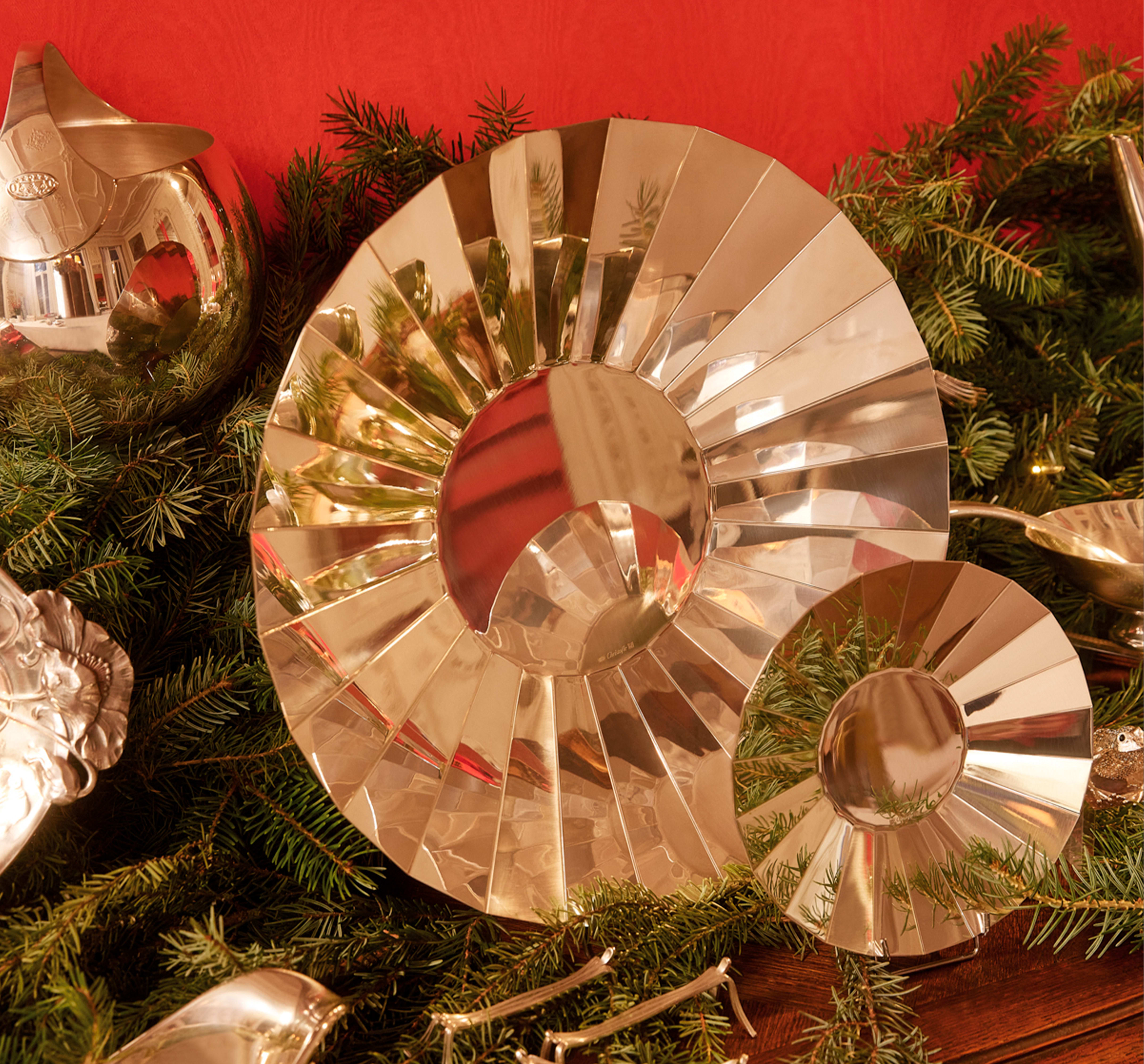 christofle vintage silvered xl centerpiece 1