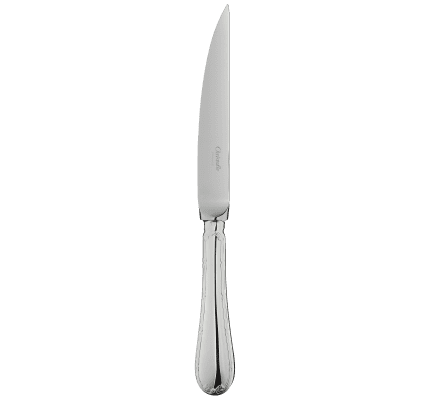 christofle steak knife rubans  silver plated 1