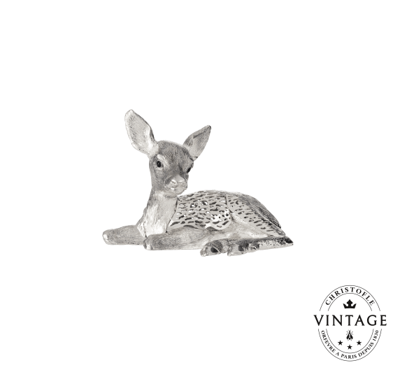 christofle fawn, silverware - vintage 1