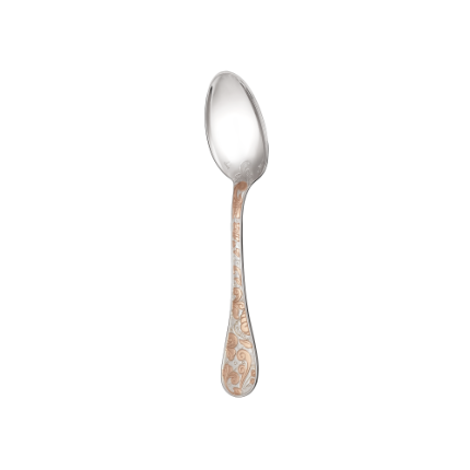 christofle partially gilded rose gold dessert spoon 2