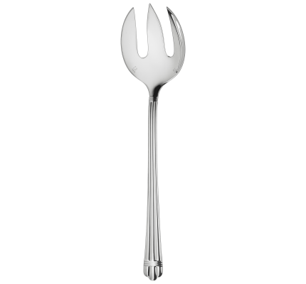 christofle silver-plated salad serving fork 1