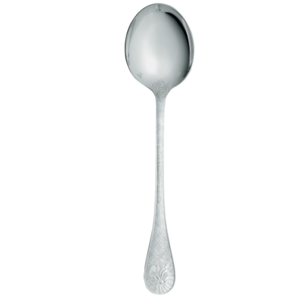 christofle silver-plated salad serving spoon 3