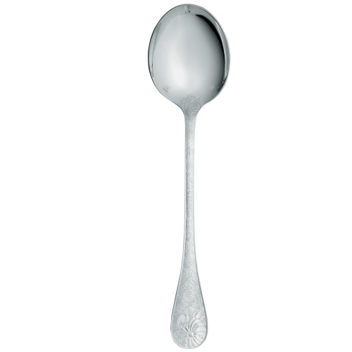 christofle Salad serving spoon Jardin d'Eden  Silver plated