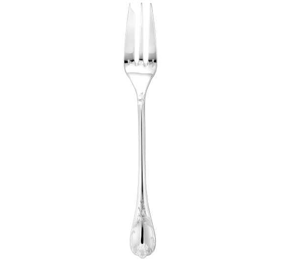 christofle serving fork marly  silver plated 0