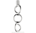 christofle silver-plated 3-ring candelabra 1